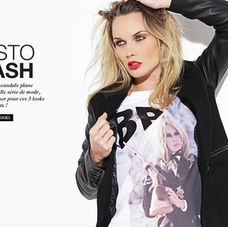 Hair & Makeup by Valerie B. for fashion magazine editorial