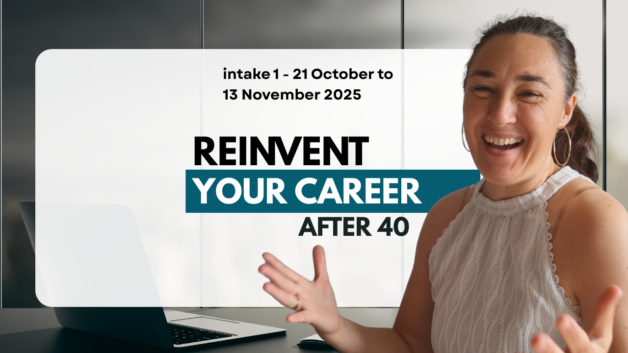 Reinvent Program 4-week Program Reinvent your career after 40 - Intake #1 | Body mind Care