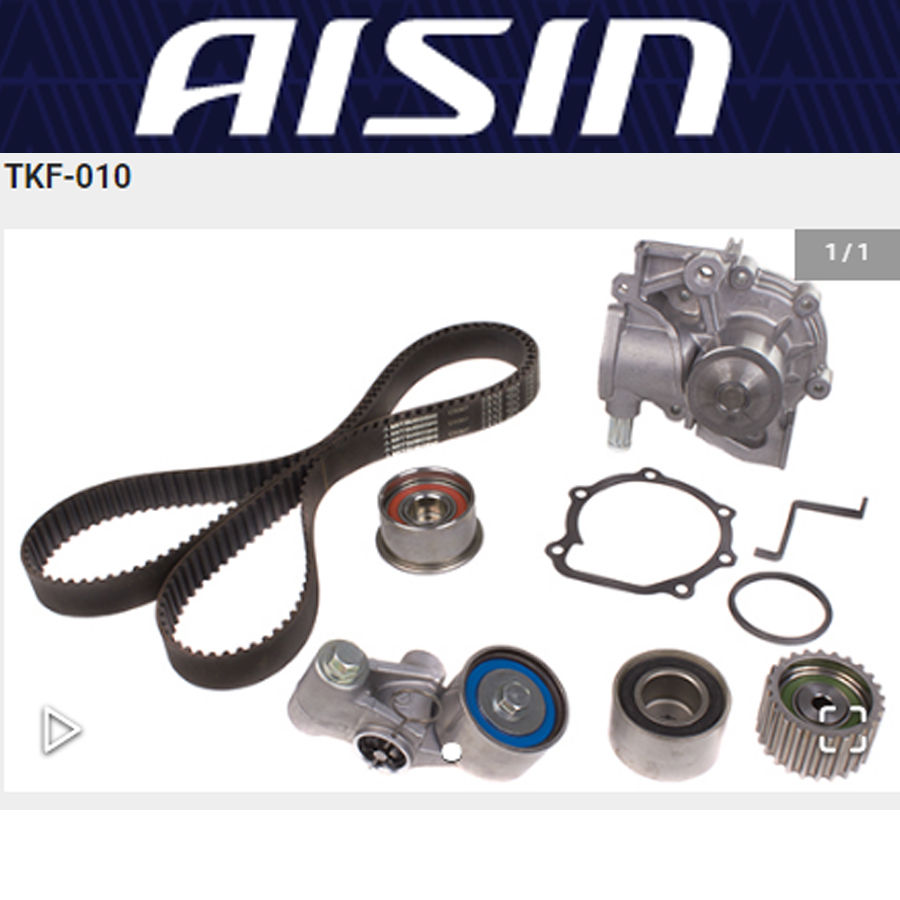 AISIN Timing Belt Kit w/ Water Pump EJ251 TKF010 Subaru