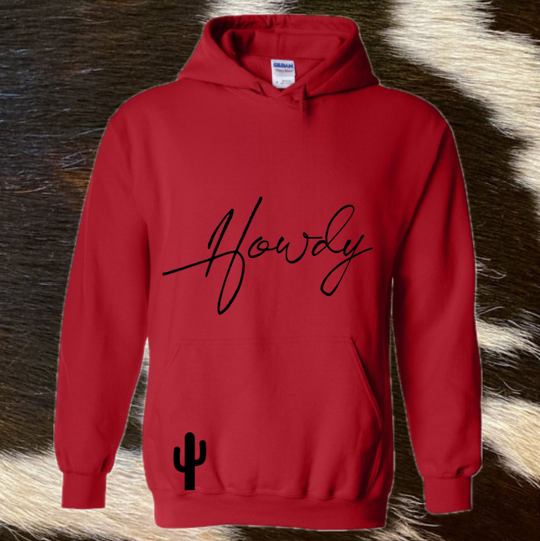 Howdy Cactus Hoodie 