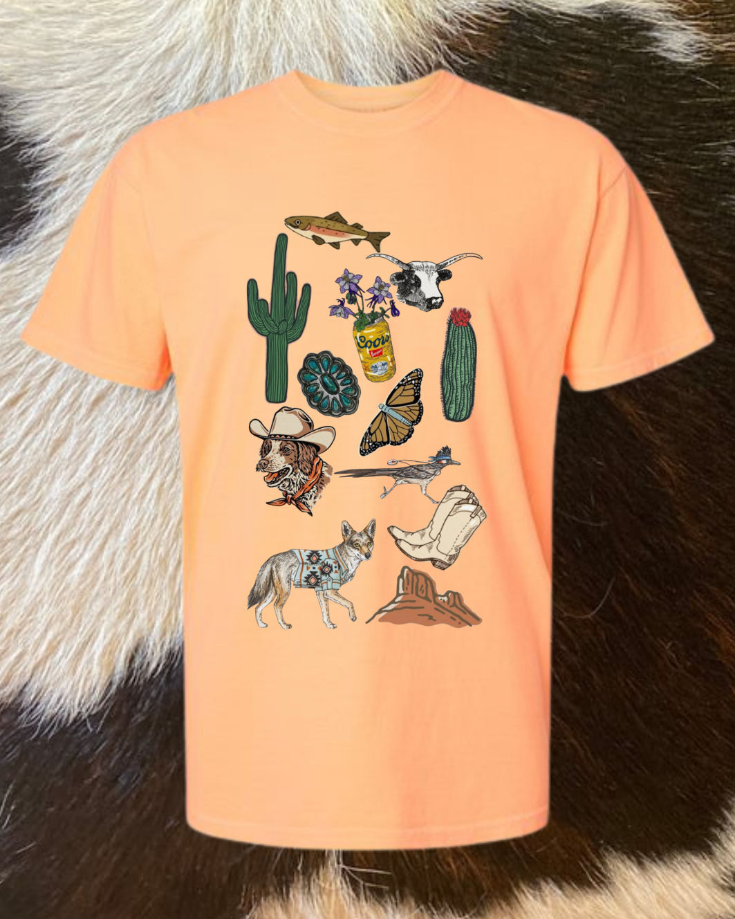Western Collage Tee
