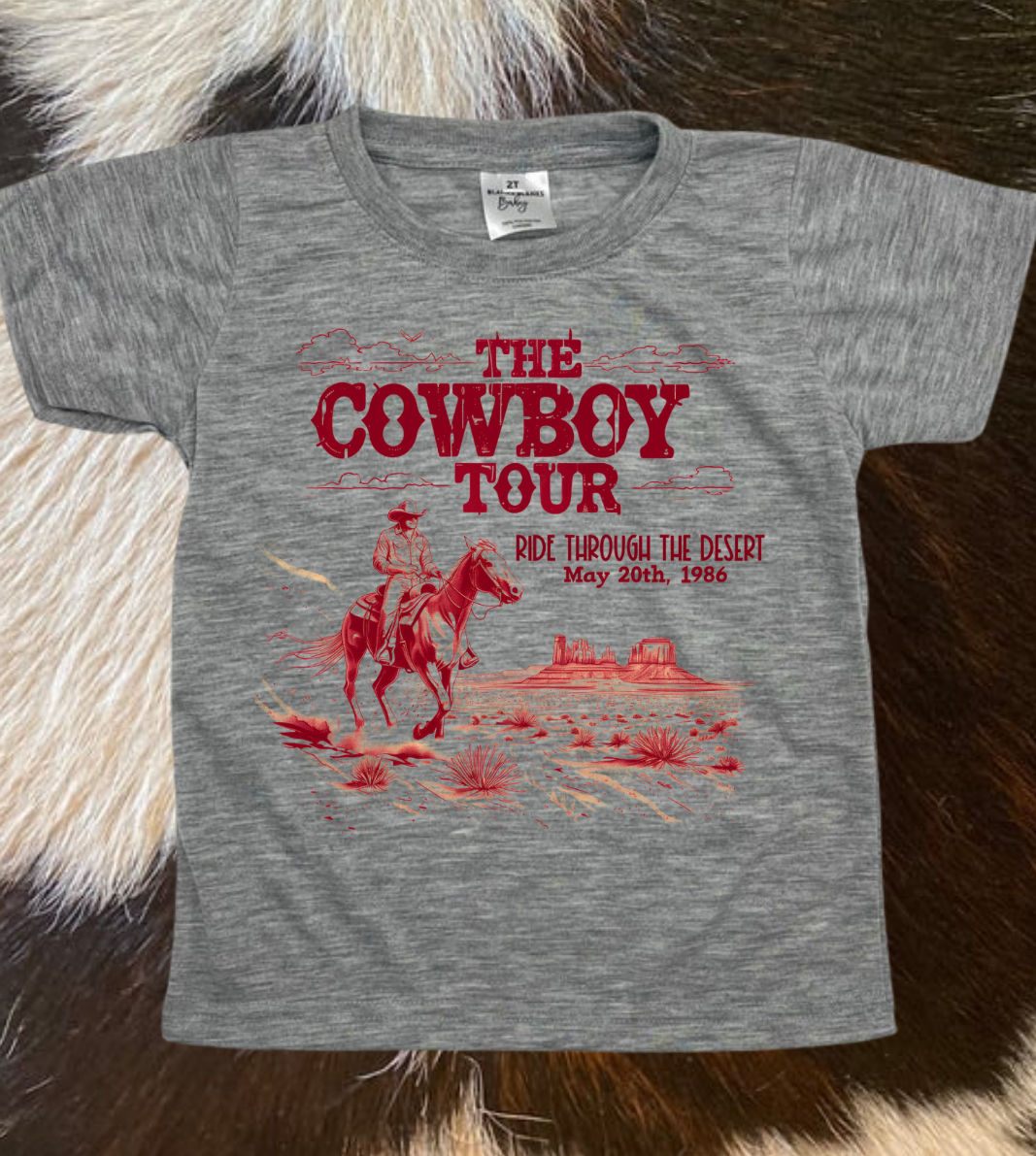 Mini Cowboy Tour Tee