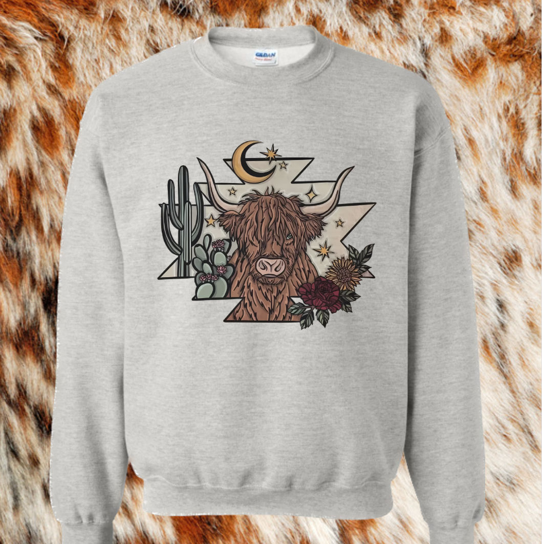 Adult Midnight highland Crew 