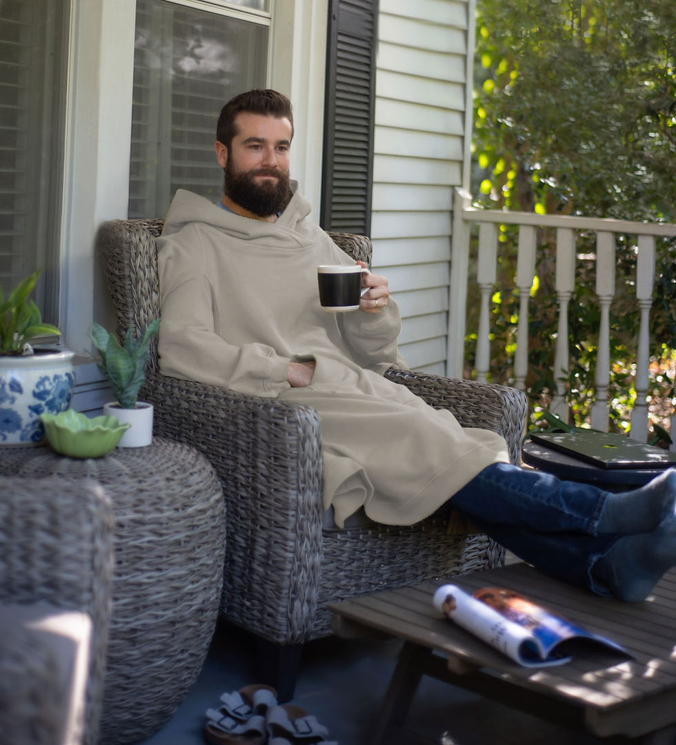 Thumbnail: Spray Pebble DaCozee - Wearable Blanket