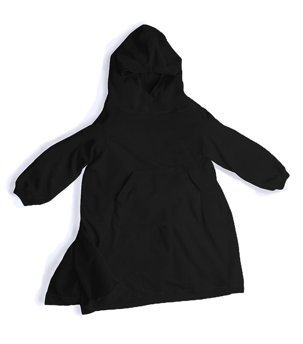 Jet Black DaCozee - Wearable Blanket