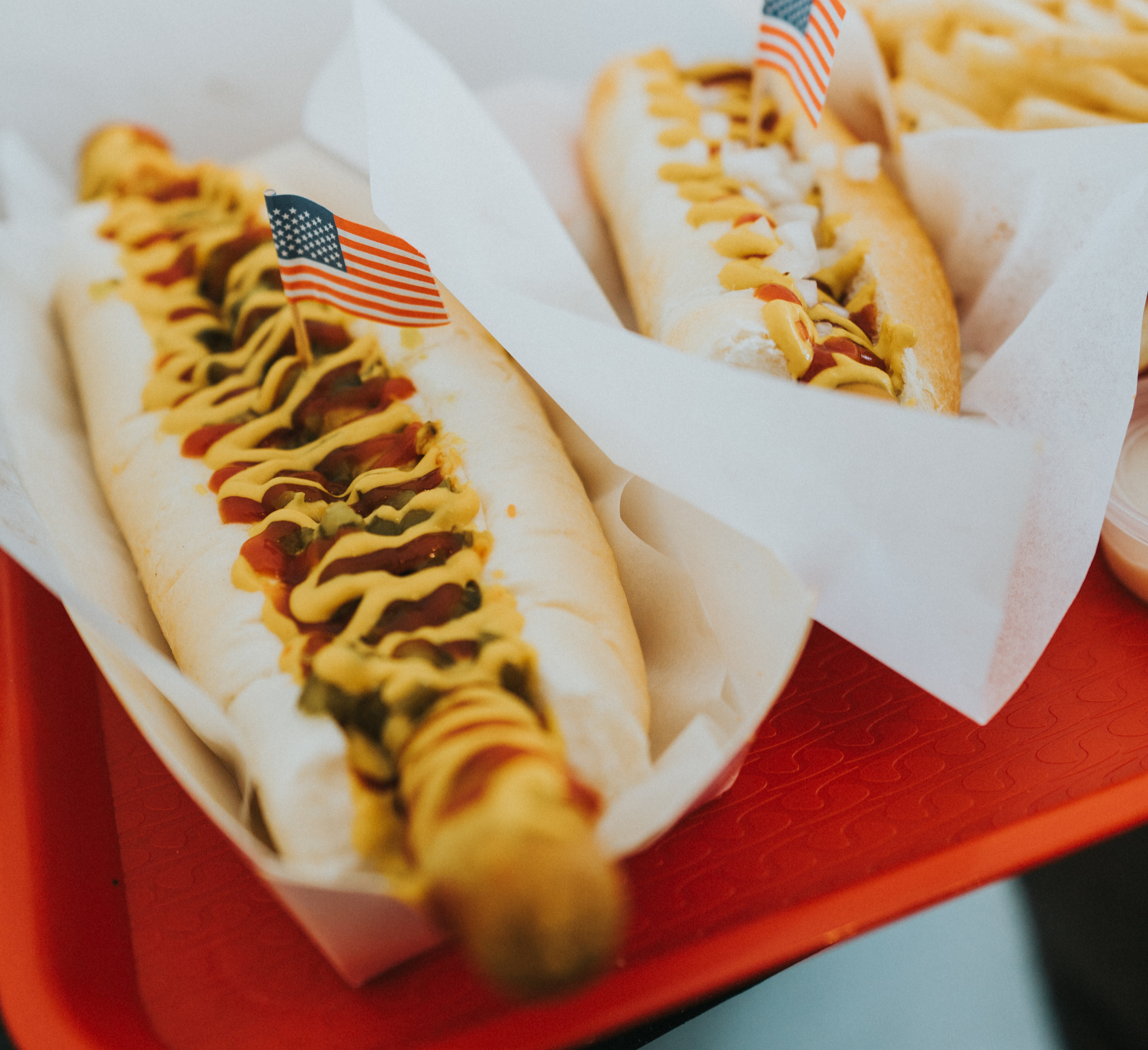 Arranged Food and Objects