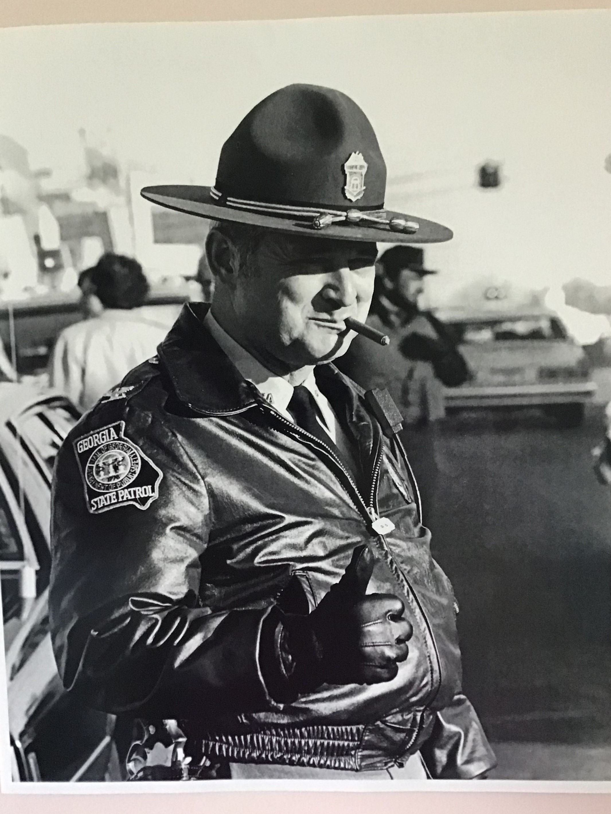 Thumbs Up Poster with Colonel Curtis Earp