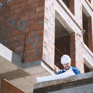 Architect at Construction Site