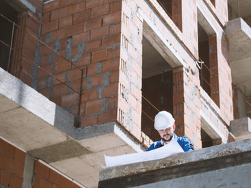 Architect at Construction Site