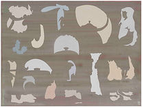 Painting of abstract images