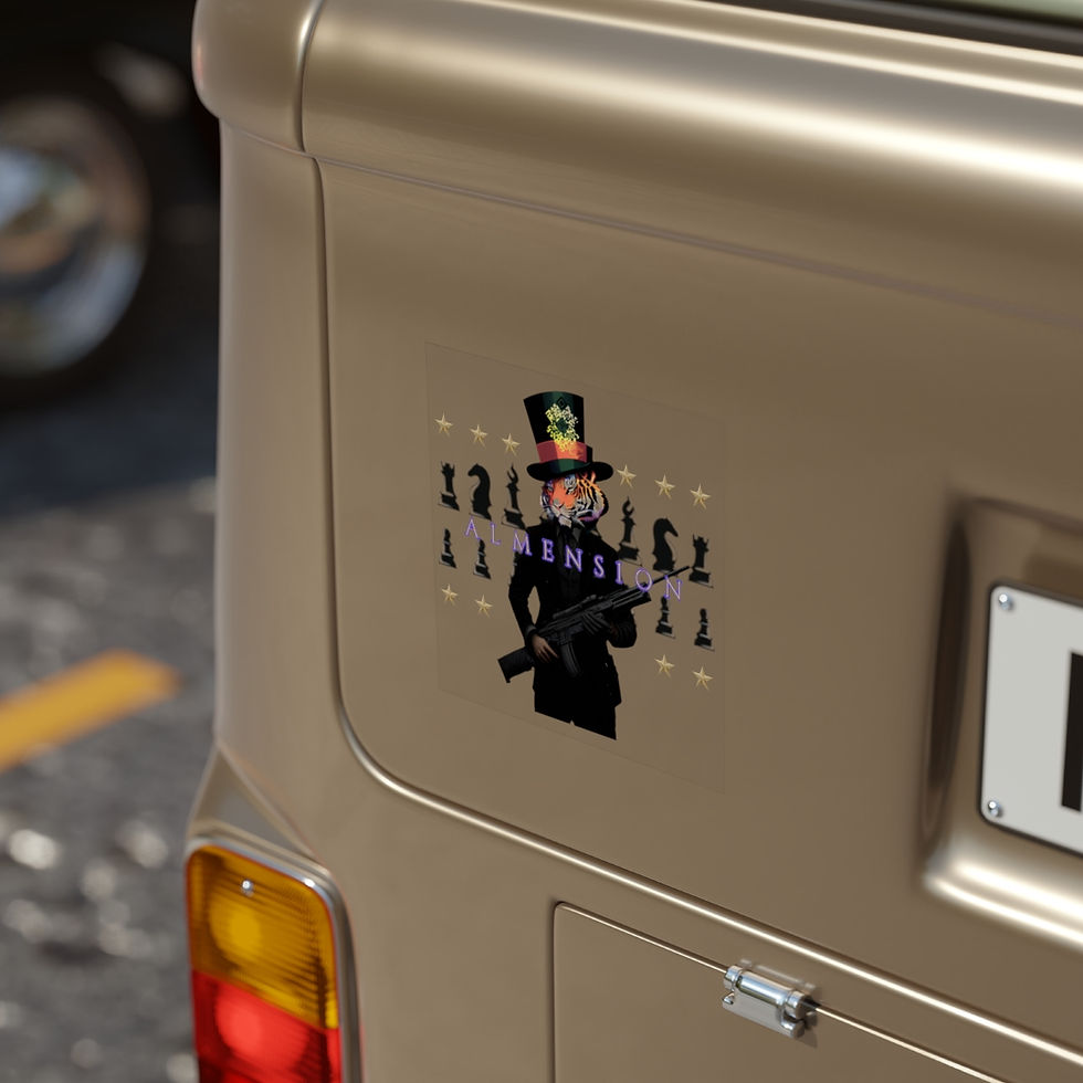 Thumbnail: Imperceptible Shot Transparent Outdoor Sticker