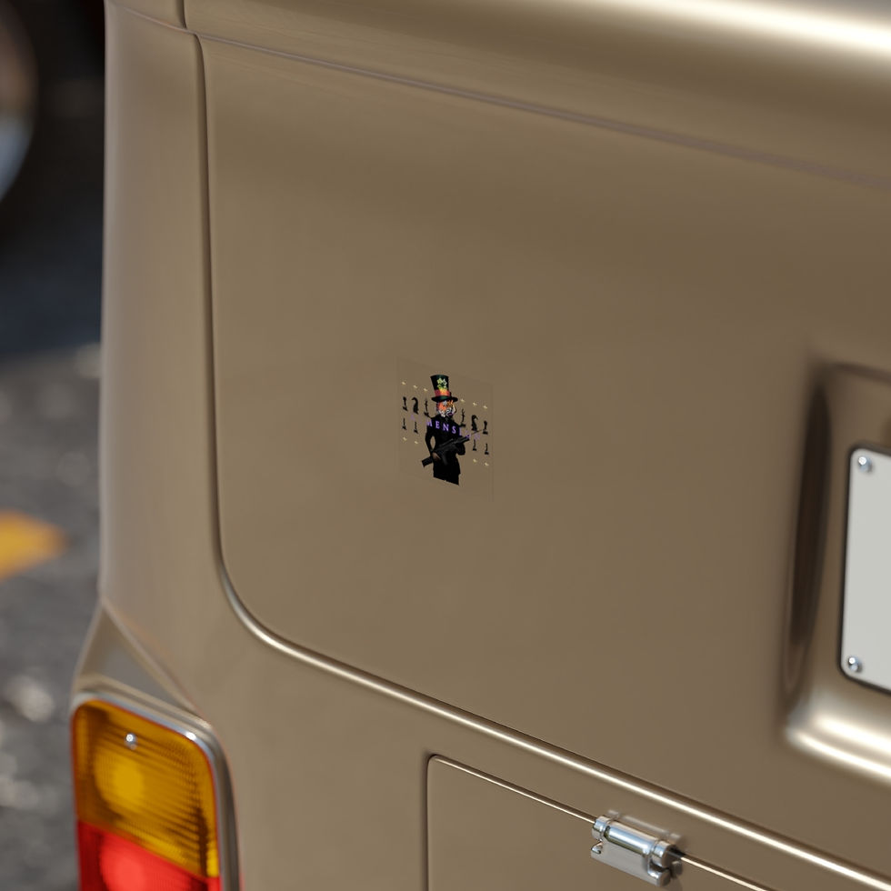 Thumbnail: Imperceptible Shot Transparent Outdoor Sticker