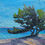 Thumbnail: 'Croatian Coast 1', Original Painting, Mixed Media on Board