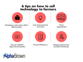 6 Tips on How to Sell Technology to Farmers