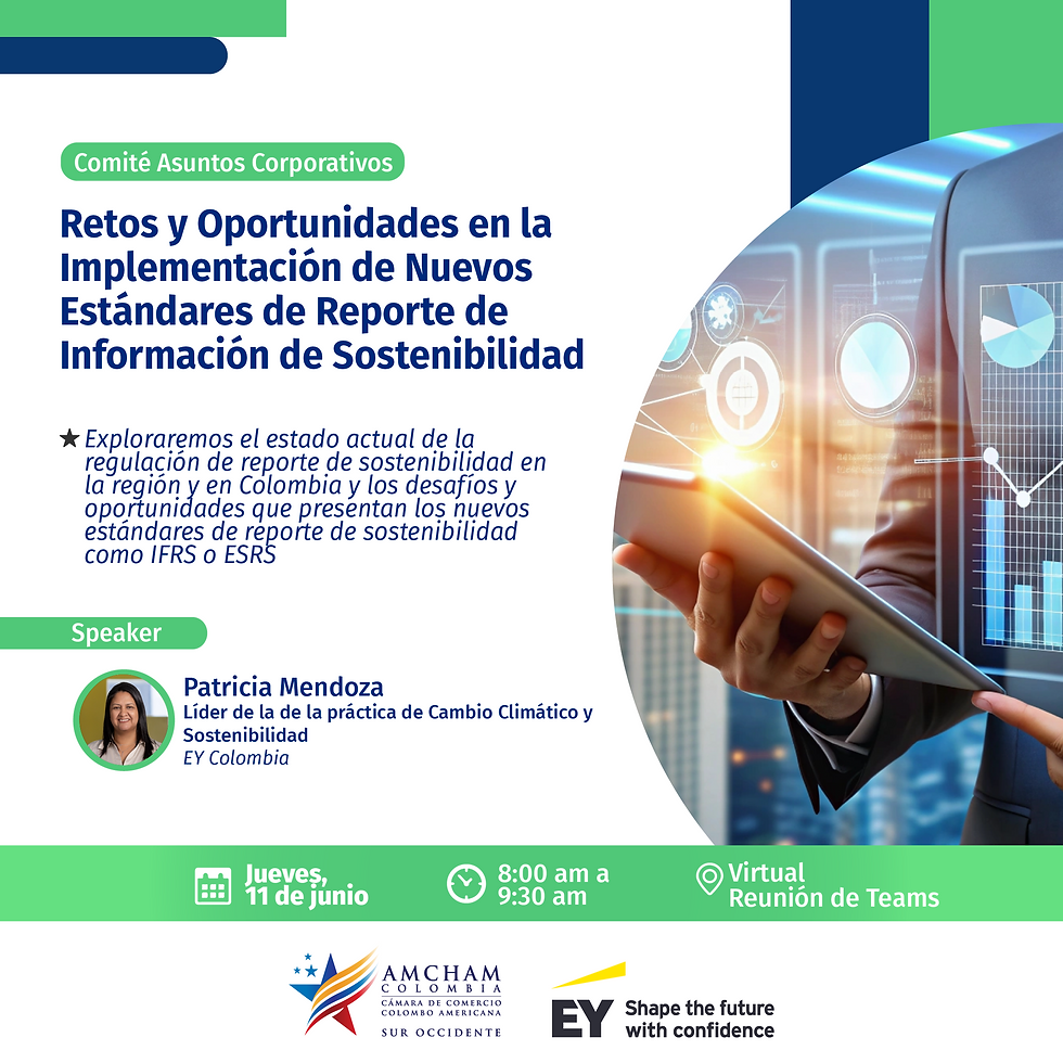 Comité de Sostenibilidad | Implementación de Nuevos Estándares de Reporte de Información de Sostenibilidad