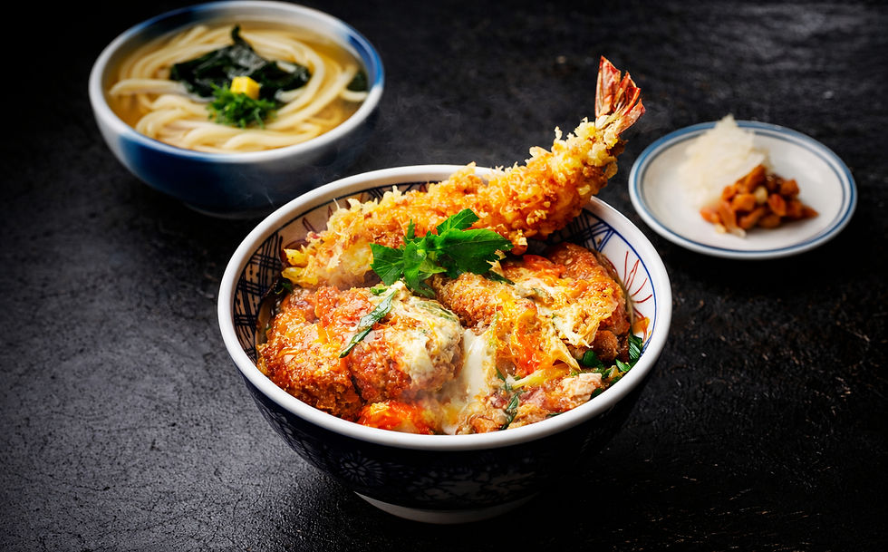 Arranged Food and Objects