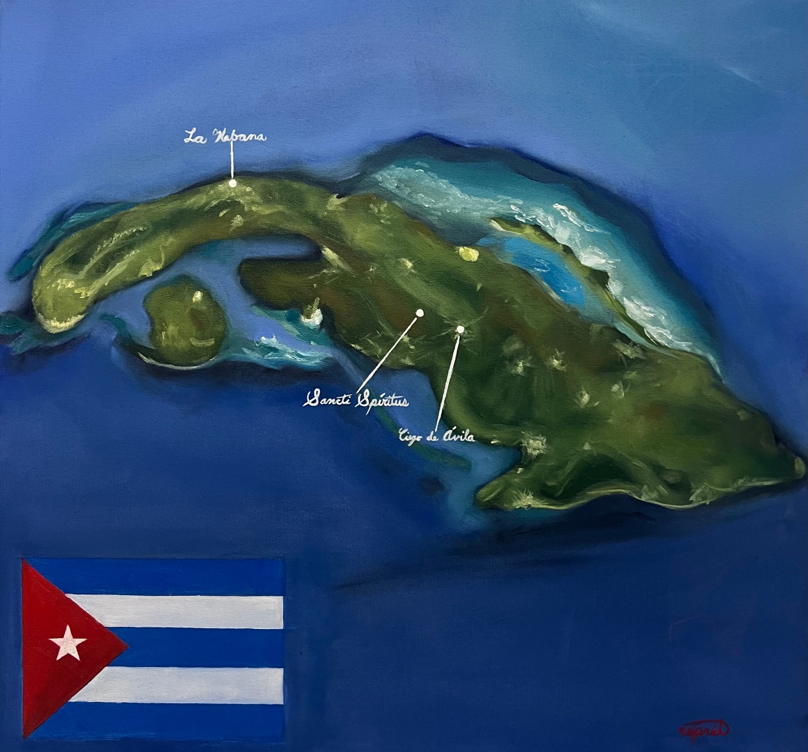 “Cuba, Key to the Gulf” - Catherine Susana Esprit