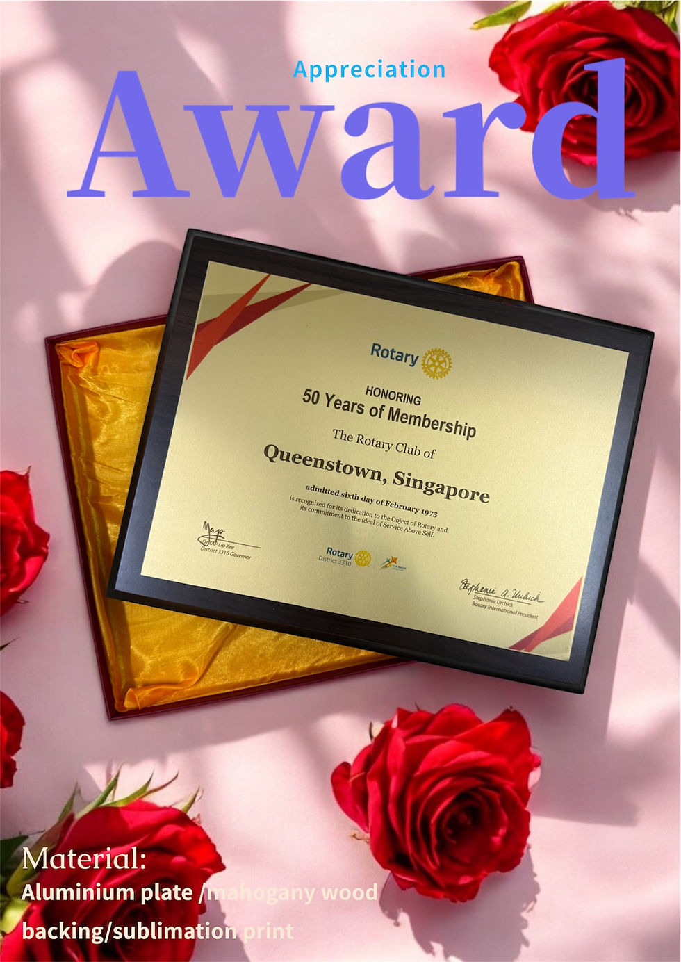 Thumbnail: Custom Plaque Award – Personalised Recognition & Achievement Award