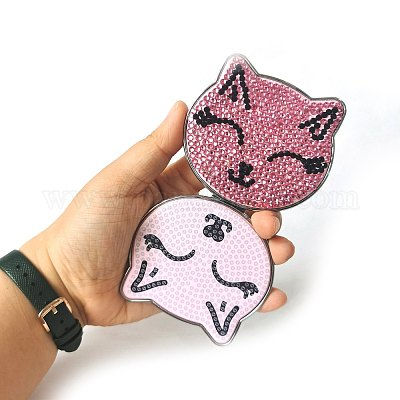 Thumbnail: Diamond Painting Pocket Mirror – Sparkling DIY Compact Mirror