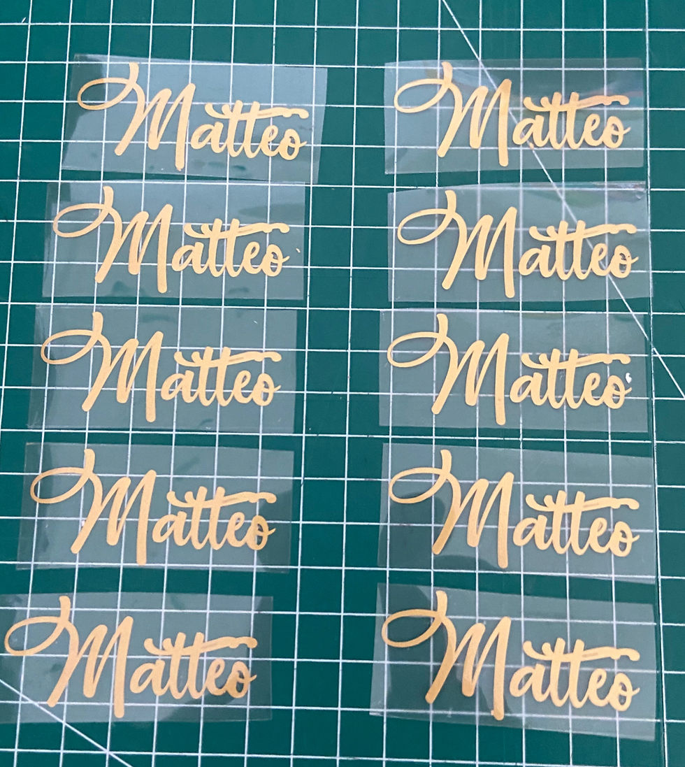Thumbnail: Custom Iron-On Name Labels for Clothing, Textiles & Fabrics