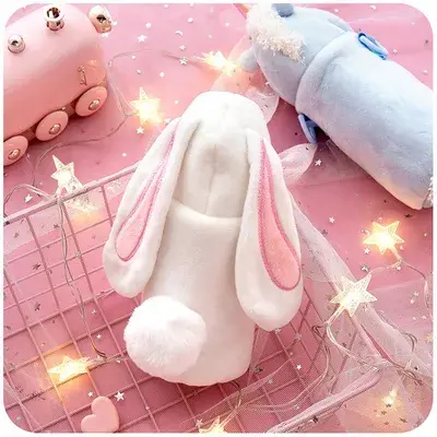 Thumbnail: Plush Toy Water Bottle Carrier with Strap for Kids – Free Personalized Name Prin