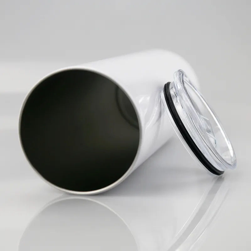Thumbnail: Personalized 20oz Insulated Double-Wall Stainless Steel Skinny Tumbler