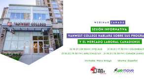 Sesión Informativa especial con VanWest College