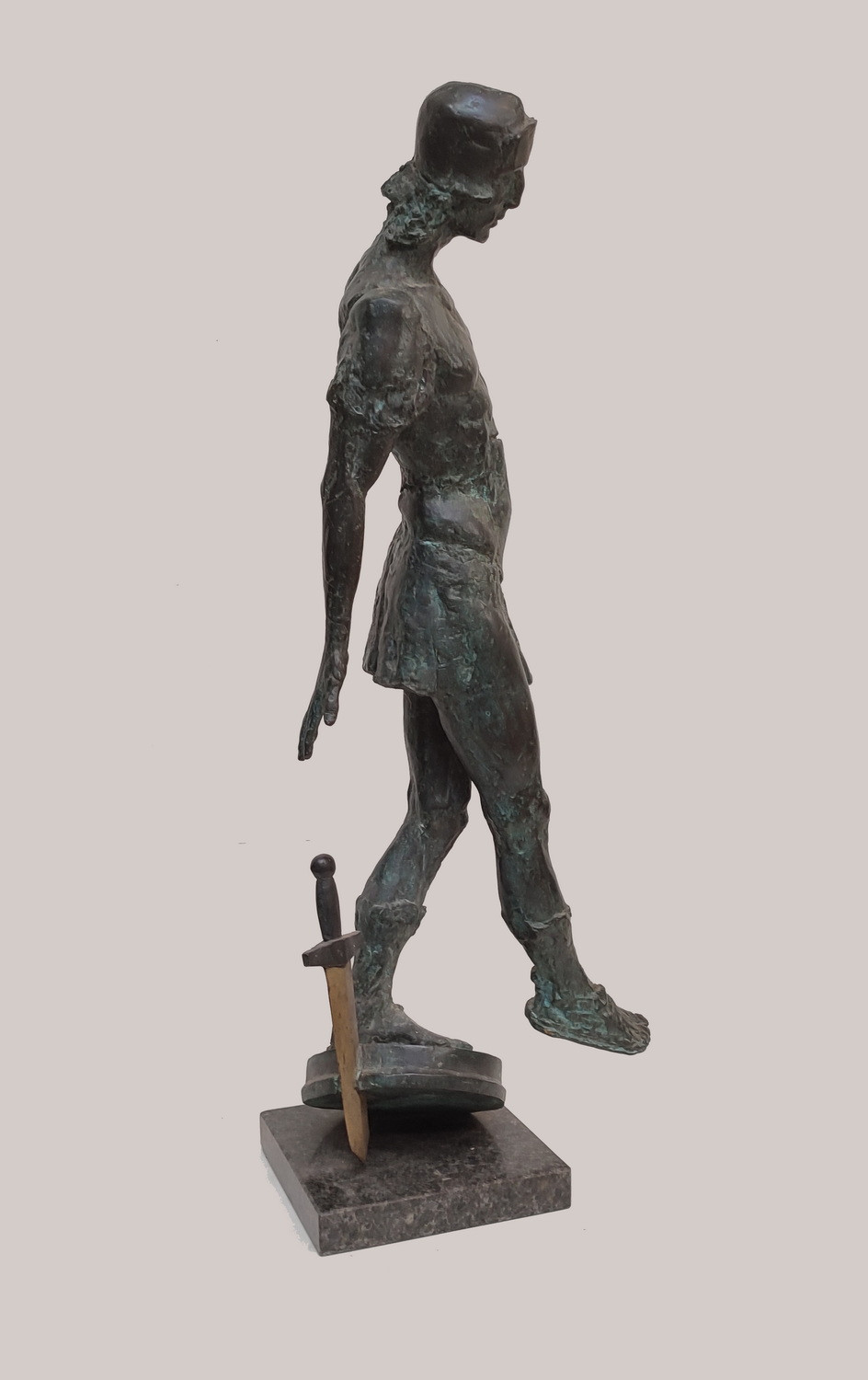 Thumbnail: "Alternative ", bronze, 2004,  38 W x 76 H x 30 D cm