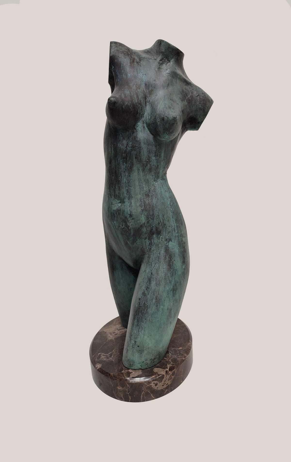"Торс" бронза,2008 г., 22 Ш x 45 В x 14 Г см