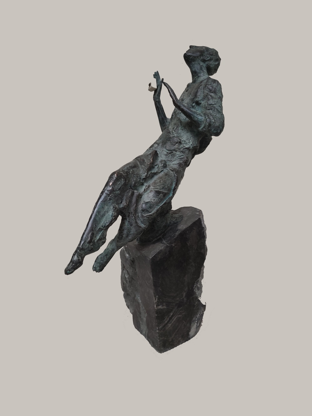 "Всевидяче око " бронза,мармур,1997 р., 30 Ш x 42 В x 20 Г см