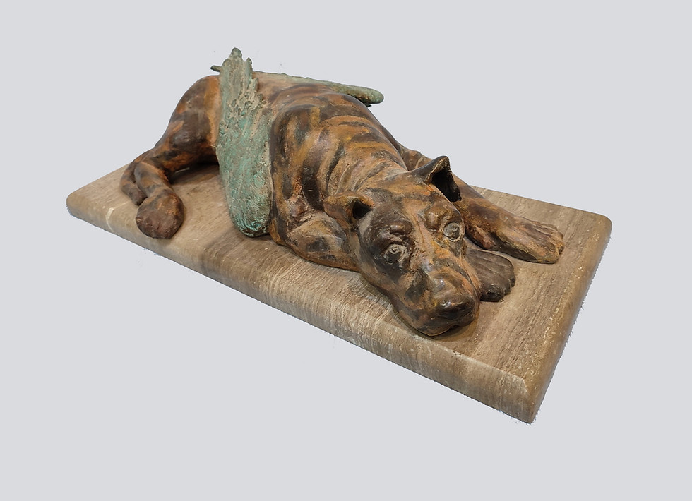 Прев'ю: "Друг" бронза,2002 р., 57 Ш x 18 В x 27 Г см