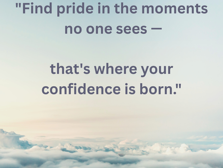 The Power of Self-Confidence: Pride Without Medals