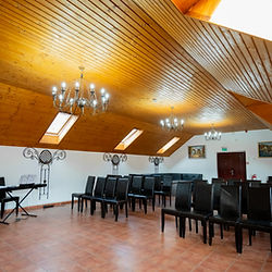 Sala de conferinte MAX International Rasnov, detaliu interior