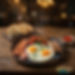 breakfast with fried eggs on the Panoramic Terrace at Max International Râșnov, Bran