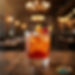 Campari Orange cocktail on the Panoramic Terrace at Max International Râșnov