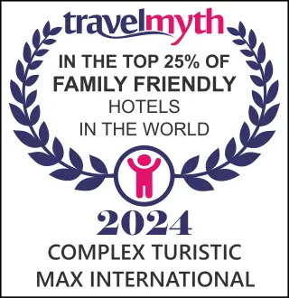 Premiu Travelmyth 2024 – In the Top 25% of Family Friendly Hotels in the World pentru Complexul Turi