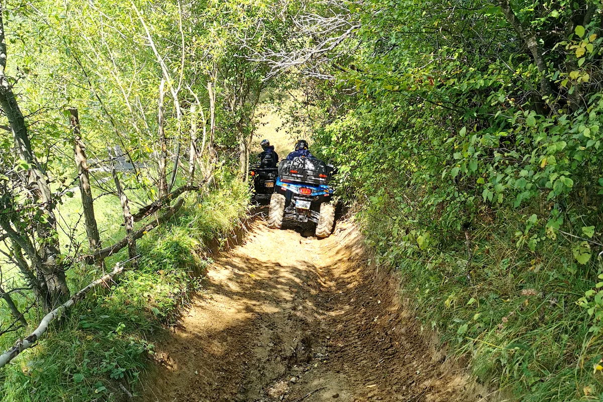 ATV CF MOTO 450 zi întreagă off-road 4 ore Bran Holbav