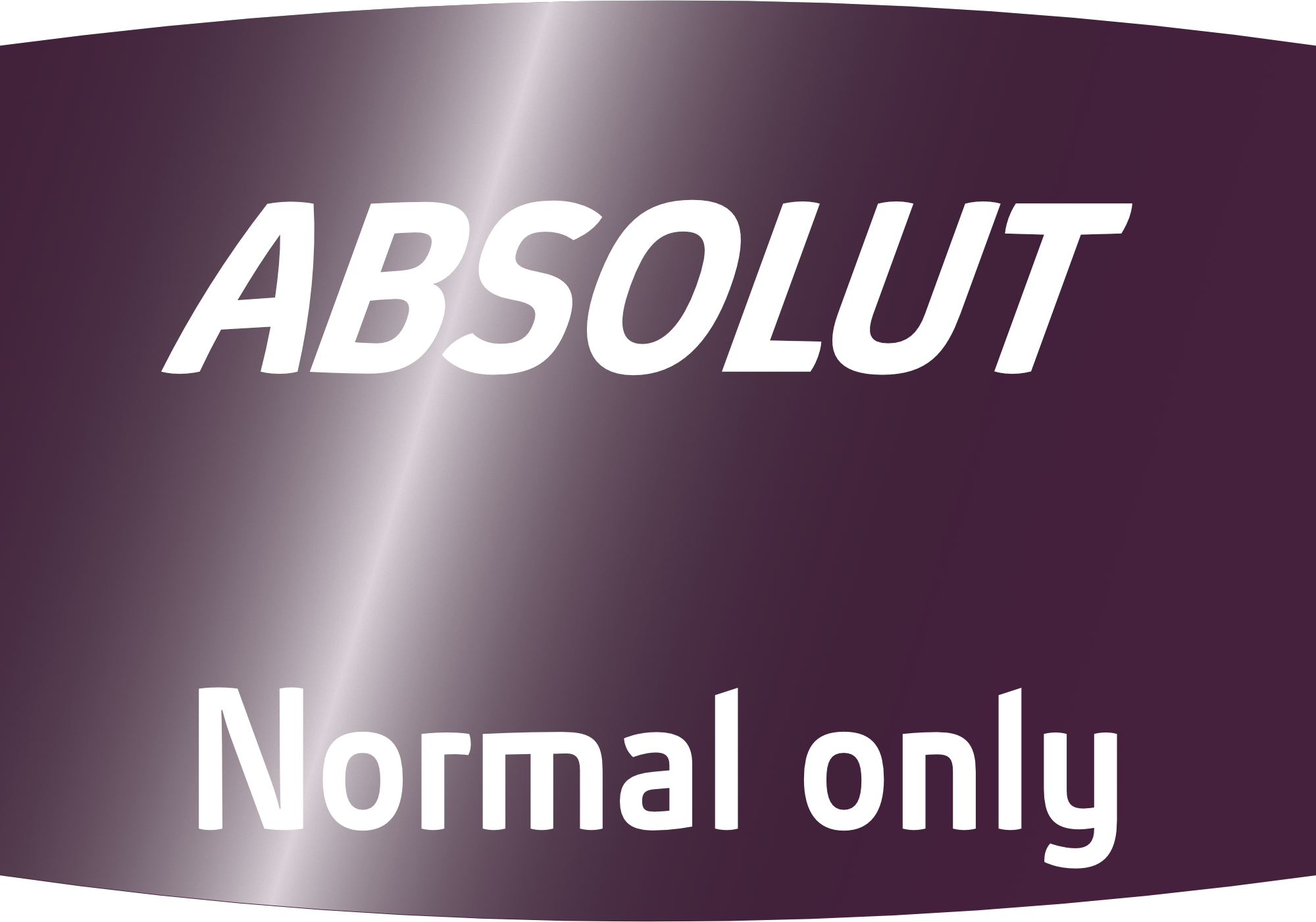 Absolut Pro Normal: largeur normale seulement