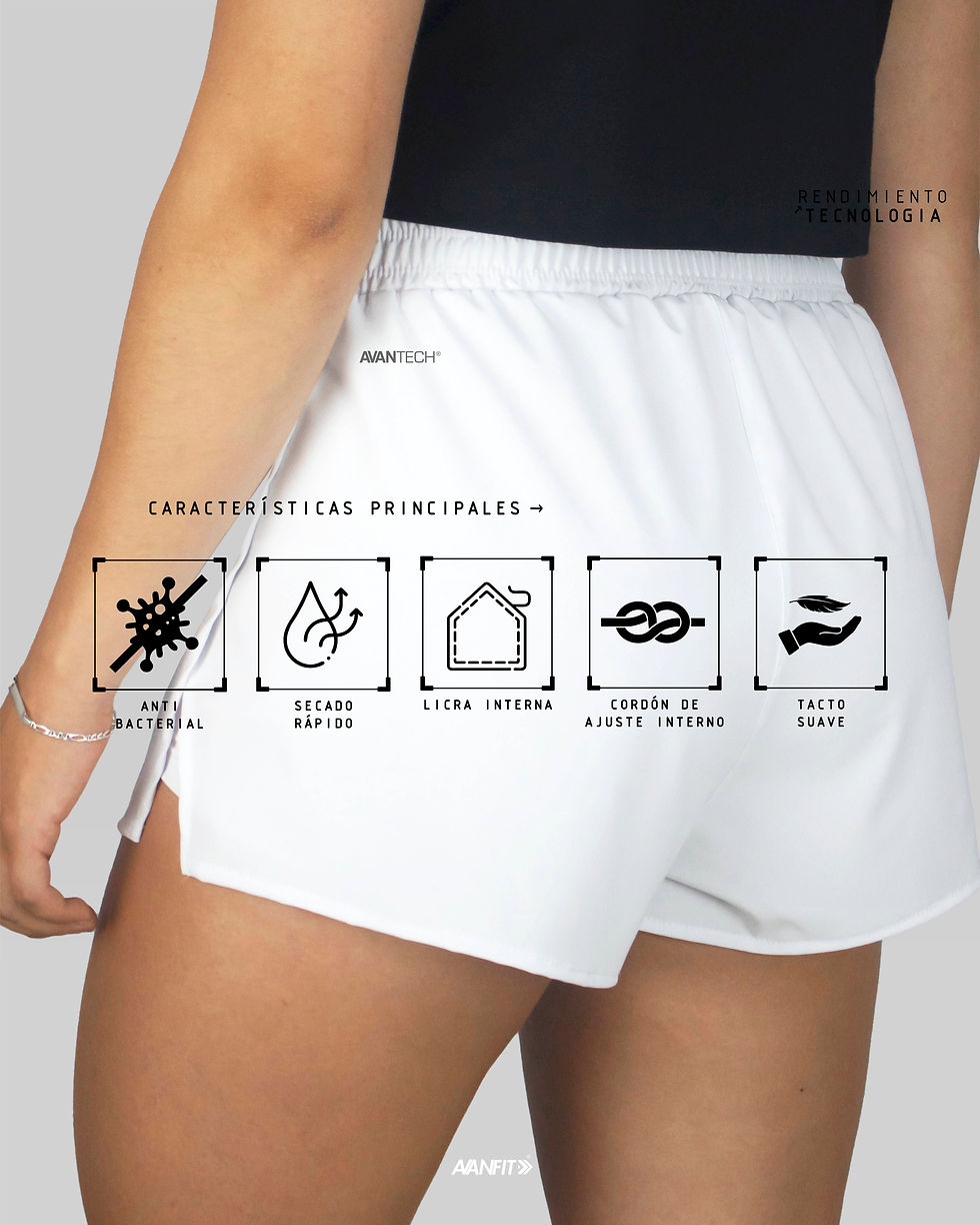 Miniatura: Short Running | Blanco