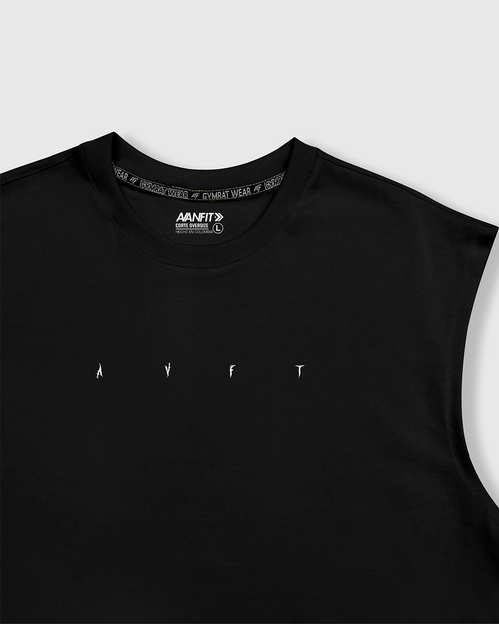 Miniatura: Tank Oversize | Dark | Negro