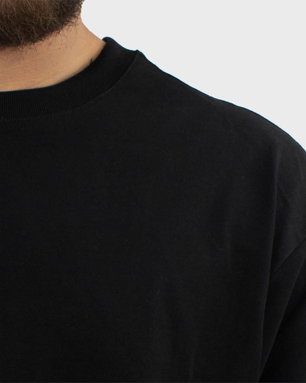 Miniatura: Oversize | Negro | 200 GSM