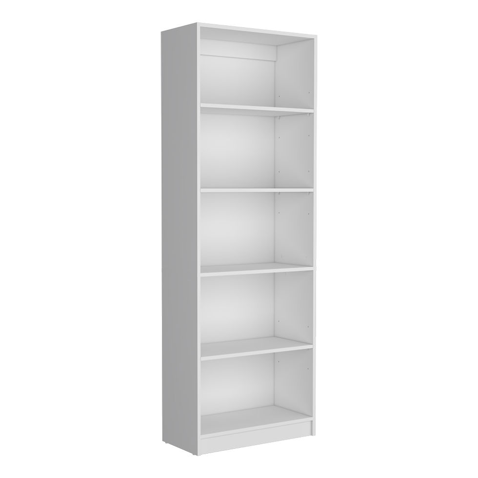 Thumbnail: Benzoni 4-Shelf Modern Bookcase, 24.7” W x 11.7” D x 71.1” H