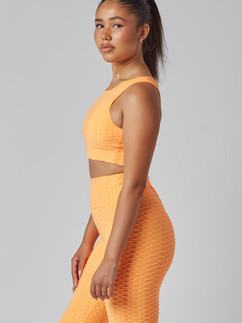 Woman in athletic clothing