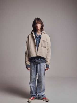 male model development white studio 