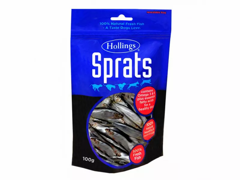 Hollings Sprats 100g