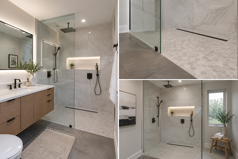 Why Curbless Showers Are One of the Most Requested Bathroom Upgrades in Orlando