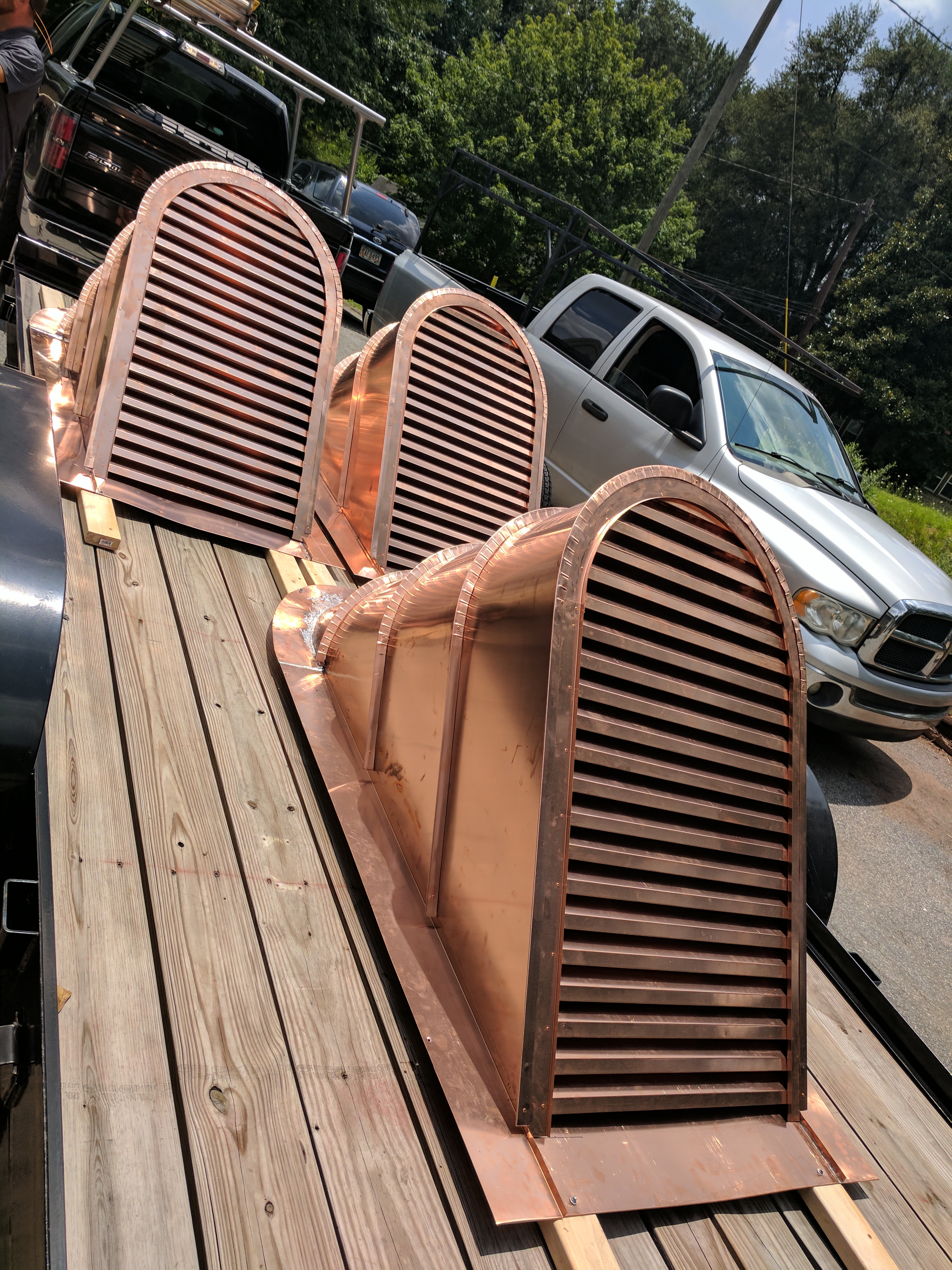 Copper Dormers
