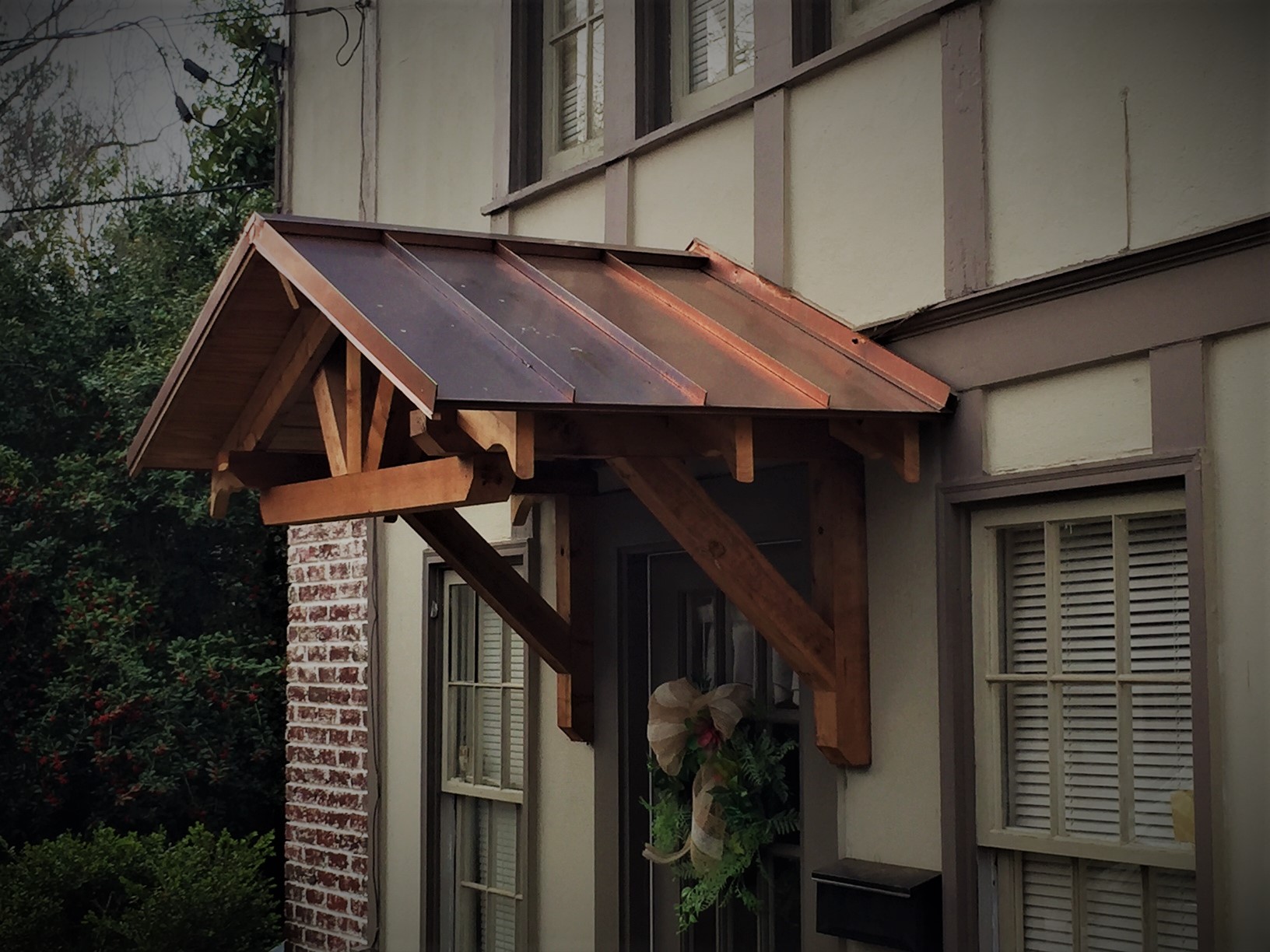 Copper Awning
