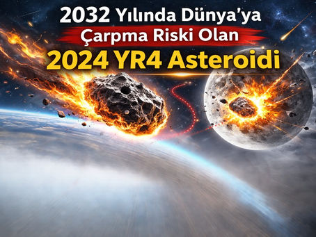 2032 Yılında Dünya'ya Çarpma Riski Olan 2024 YR4 Asteroidi