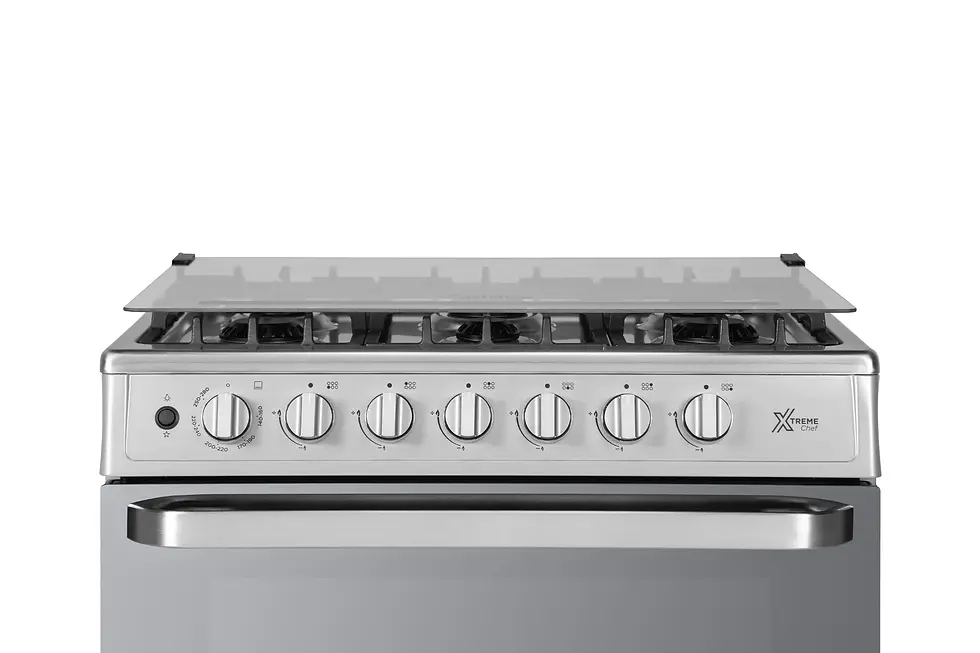 Miniatura: ESTUFA MIDEA MGS30FS1LEAMG,  6 QUEMADORES, 30 PULGADAS, ACERO INOXIDABLE